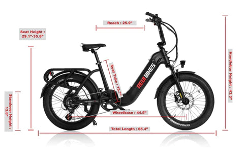 Revibikes Runabout.2  Electric Bike - Max Speed 25MPH
