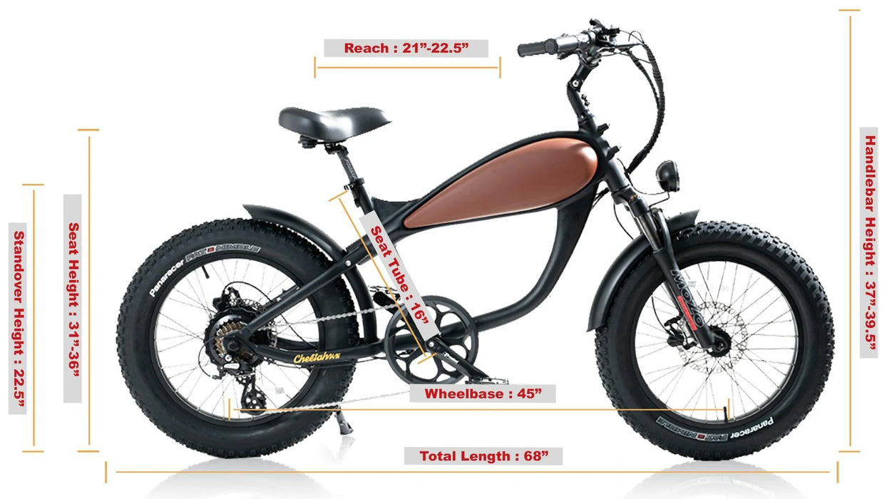 Revibikes Cheetah Mini Electric Bike - Max Speed 28MPH