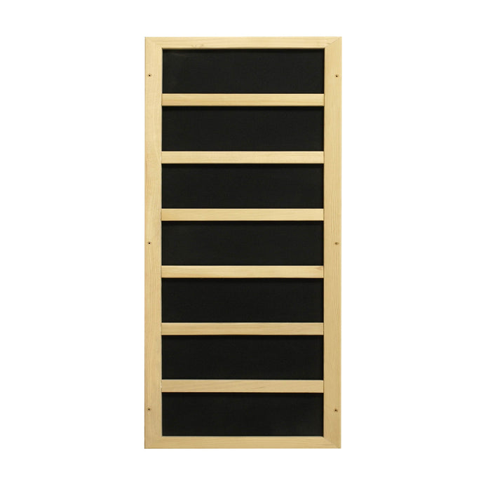 Golden Designs Near Zero EMF 3-Person Dynamic Full Spectrum "Lugano" FAR Infrared Sauna