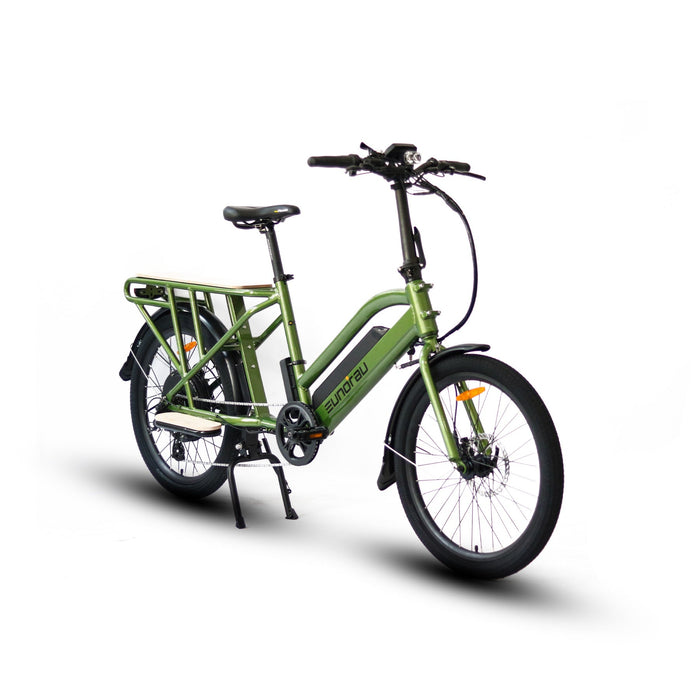 Eunorau Max-Cargo Electric Bike - Max Speed 20MPH