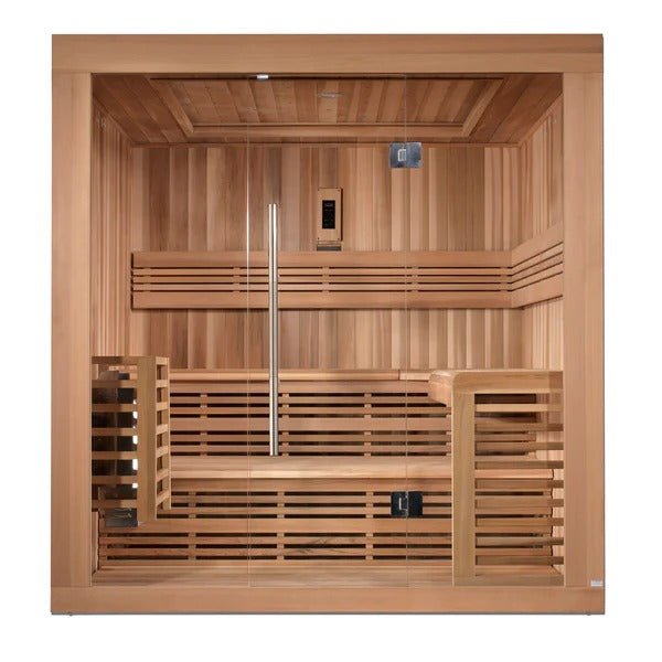 Golden Designs Steam Sauna 6-Person "Osla Edition" Traditional Sauna