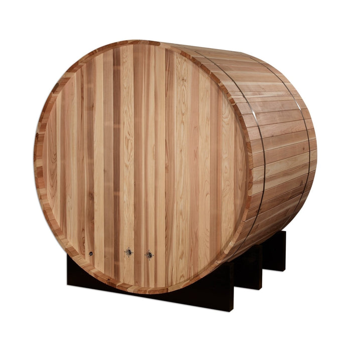 Golden Designs "St. Moritz" 2-Person Barrel Traditional Outdoor Steam Sauna