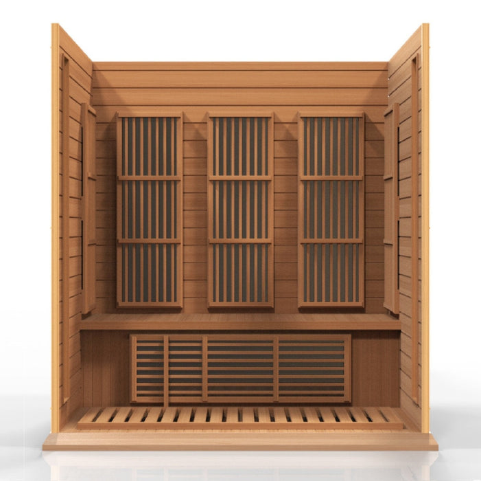 Golden Design Low EMF 3-Person Maxxus FAR Infrared Sauna Cedar Edition
